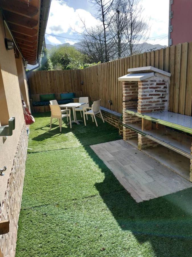 Apartamentos Jardines De Llanes Pancar Bagian luar foto